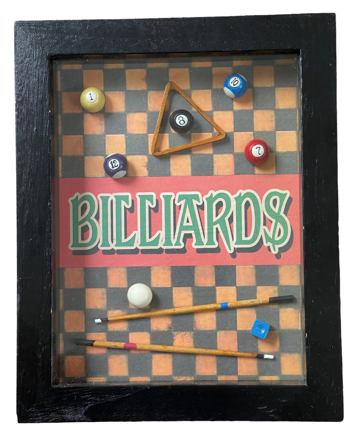 DesignSTYLES 2005 3-D Decoration Man Cave Pool Game Room Wall Art Decor 8 x 10