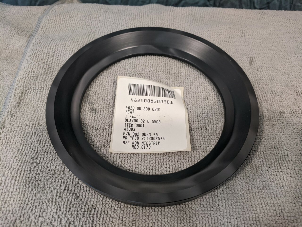 PORTLAND VALVE SEAT VALVE 002-0053-58 0276EPC5 0277EPC5 4820-00-830-0301