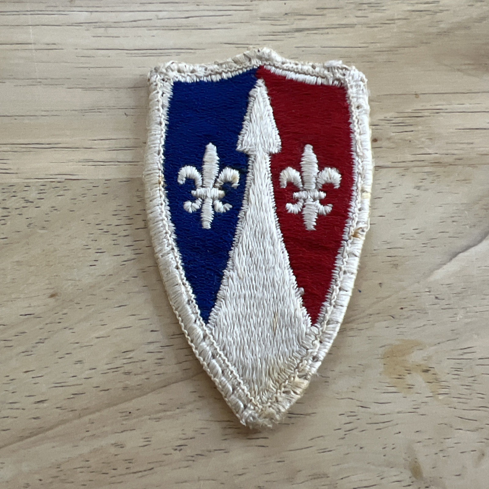 WW2 US United States Army European Communication Zone Command Patch Badge
