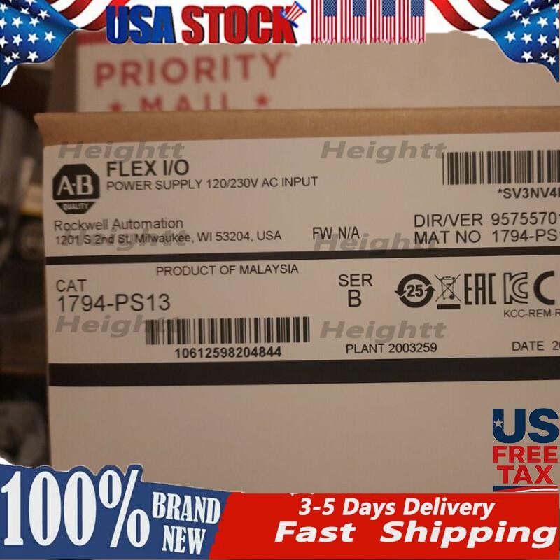 2022 Newest AB 1794-PS13 Power Supply Module In Box In Stock US Free Tax