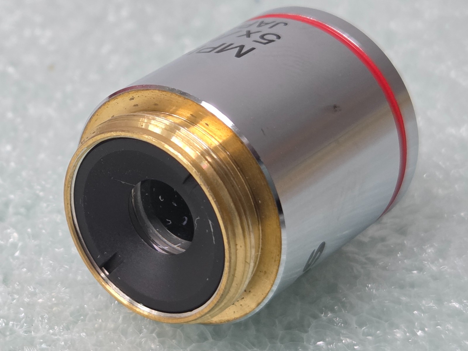 Olympus MPlan 5x/0.10 microscope objective lens