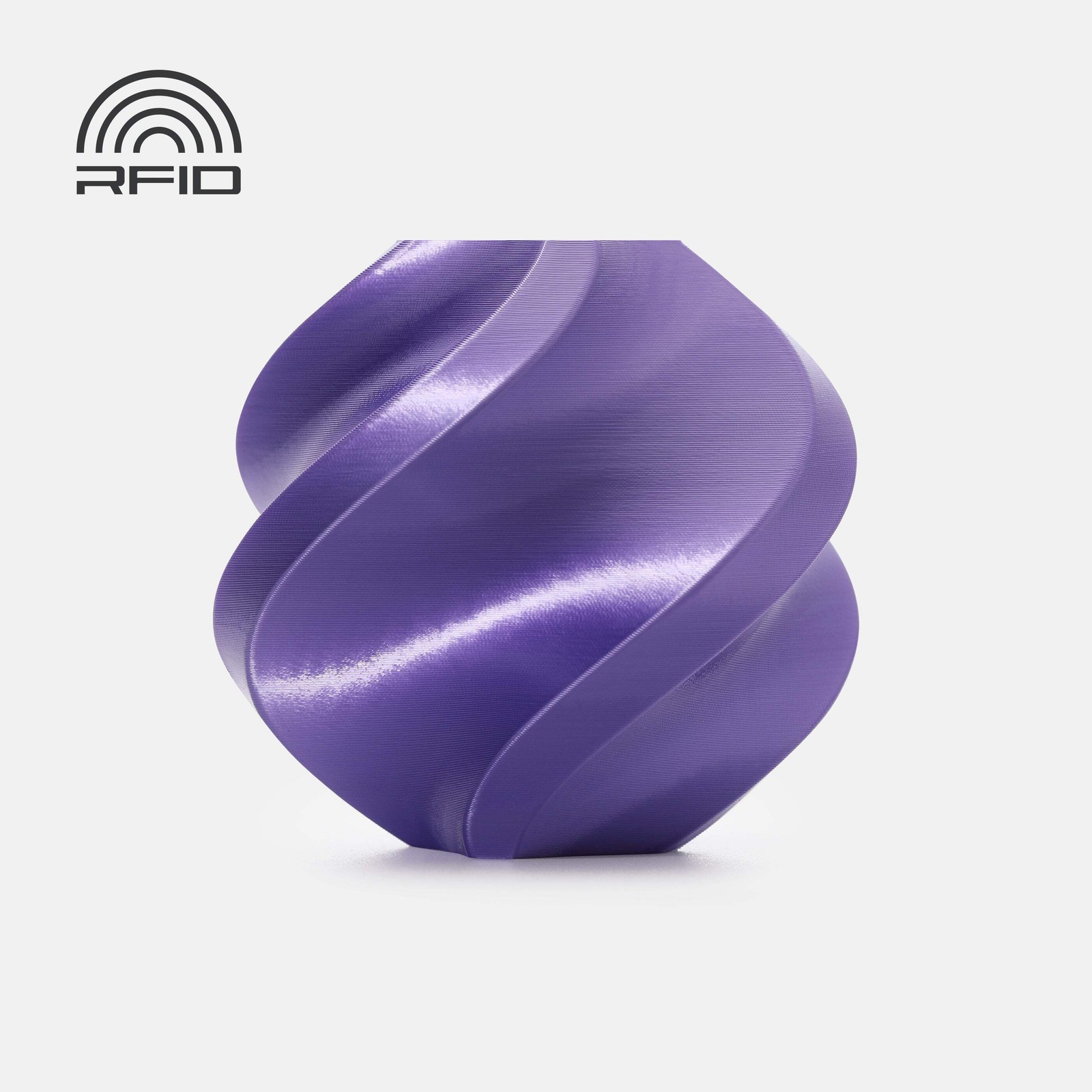 Bambu Lab 3D Printer Filament PLA Silk+ - Purple