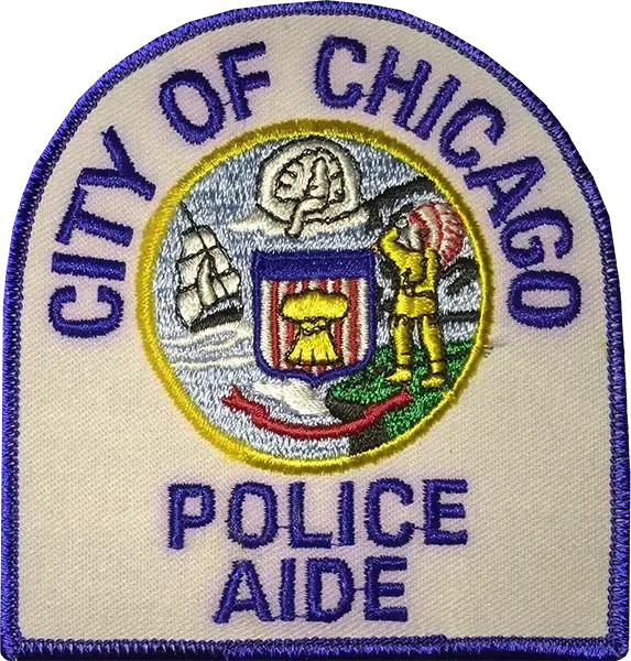 CITY OF CHICAGO SHOULDER PATCH: Police Aide
