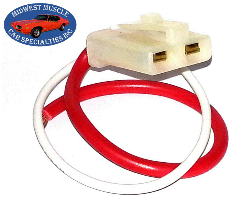 69-88 GM GMC Battery Engine Alternator Generator Repair Wiring Harness Plug D4