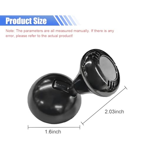 Car Joystick Starter, Car Start Button Rocker, Metal Push to Start Black