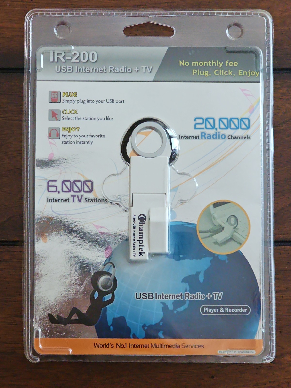 New USB Internet Radio + TV. Access up to 20,000 Radio & 6000 TV Stations