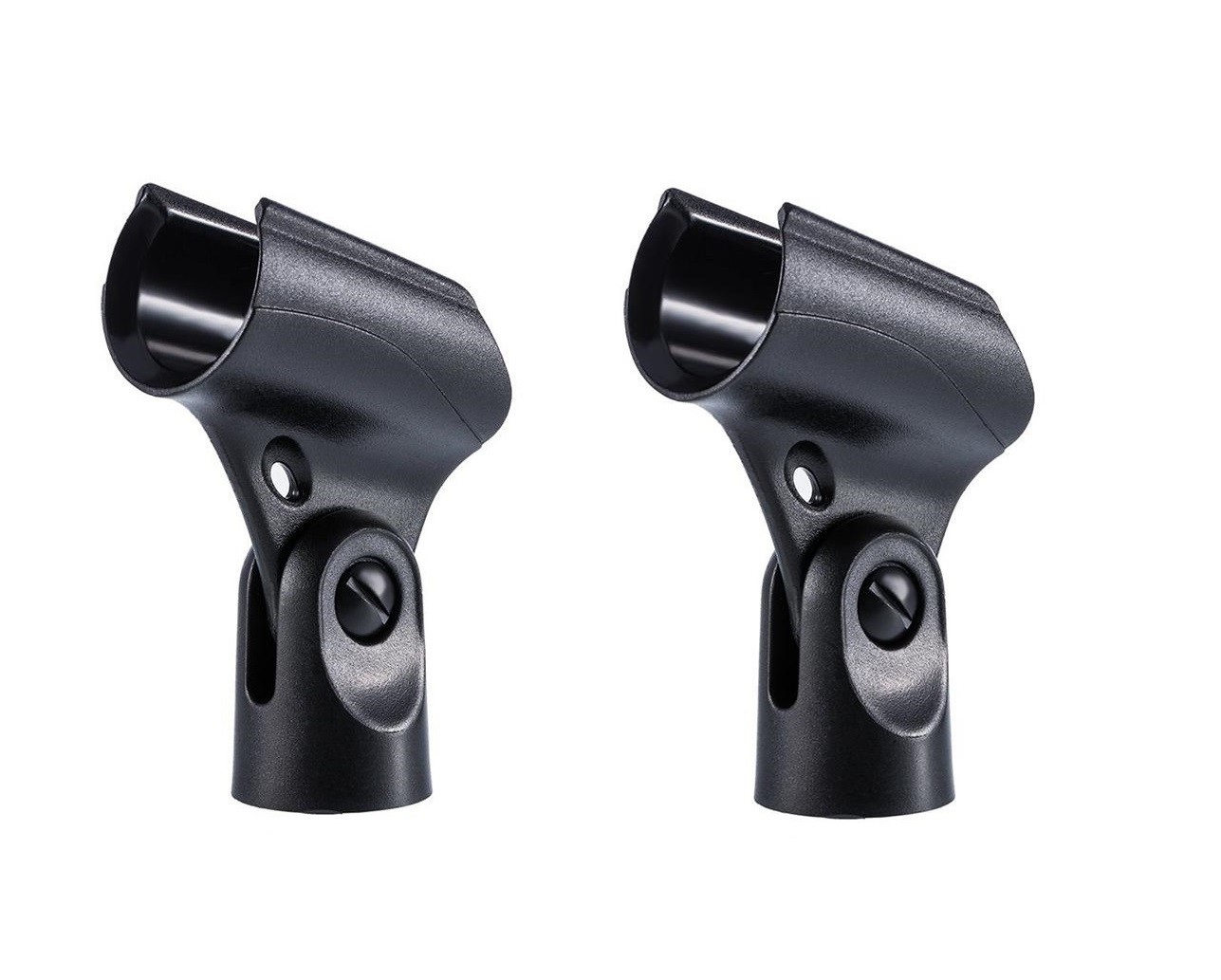 2 A25D Microphone Clip Break Resistant Stand Adapter for Handheld Wired Mics