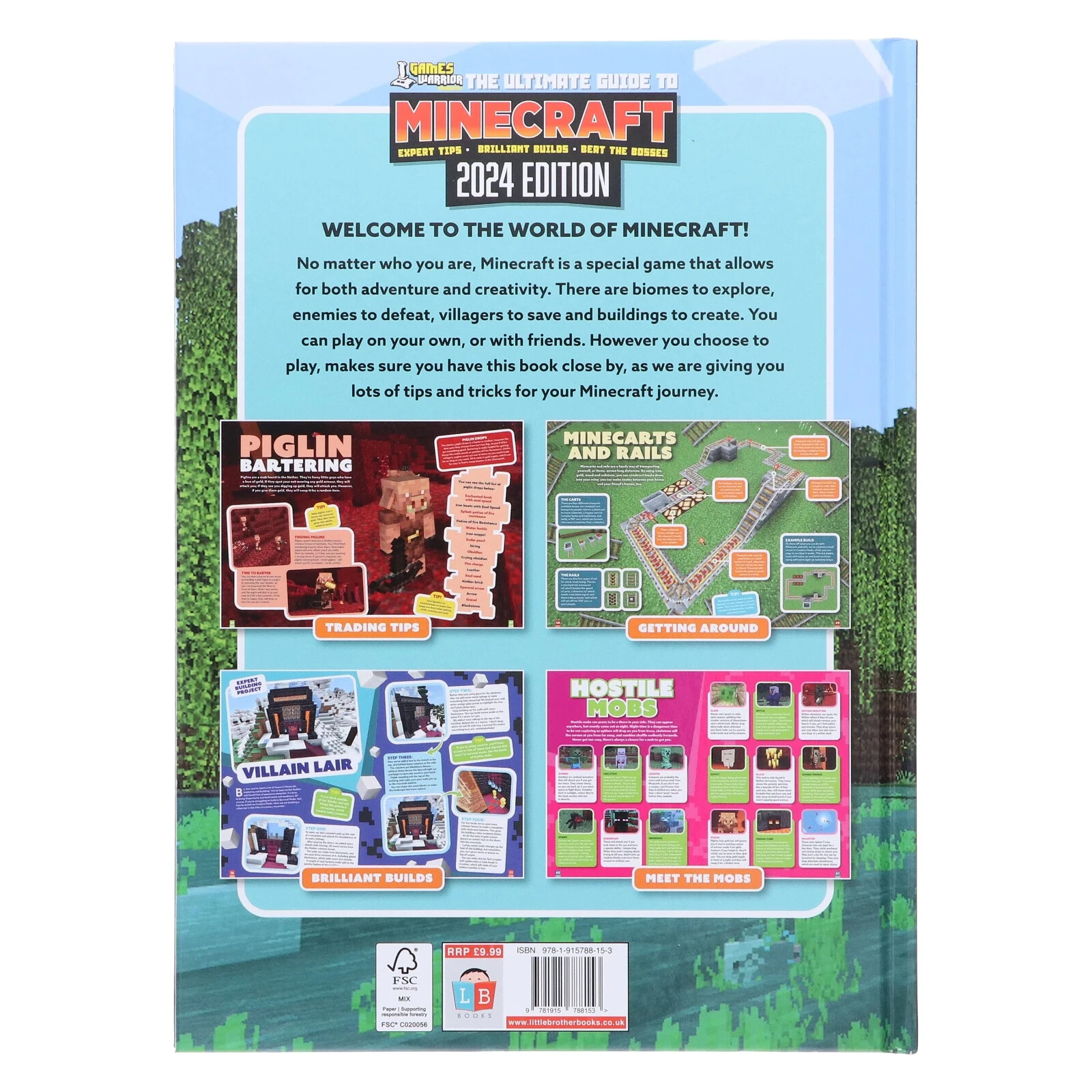 Minecraft Ultimate Guide by Games Warrior 2024 Edition (Hardback)