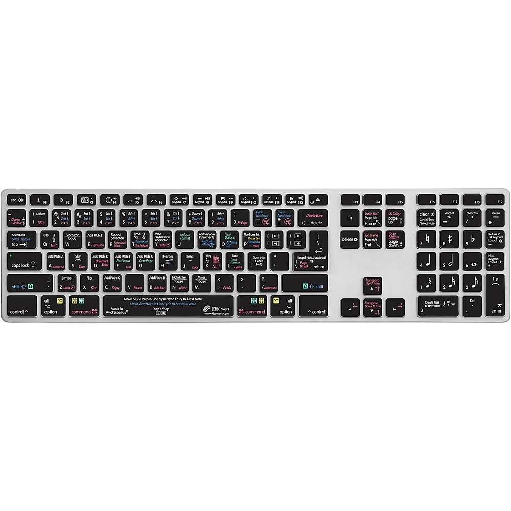 KB Covers Sibelius Keyboard Cover for Apple UltraThin Keyboard with Num Pad