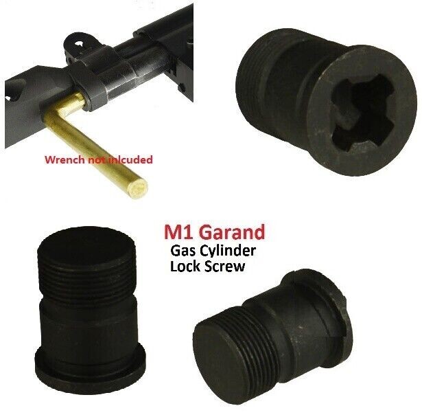 High Strength Alloy Steel M1 Garand Gas Cylinder Lock Screw US Seller
