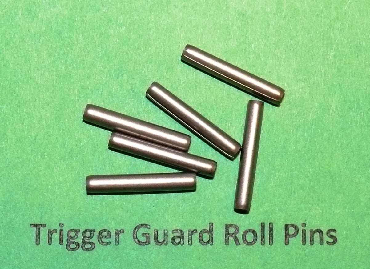 6  SPIRAL COILED HARDENED SS 1/8" x 5/8" ROLL PINS Mil Spec MADE IN USA