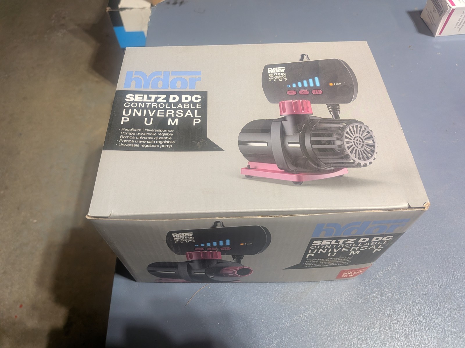 Hydor Seltz D DC Controllable Universal Pump 500 GPH , 23W