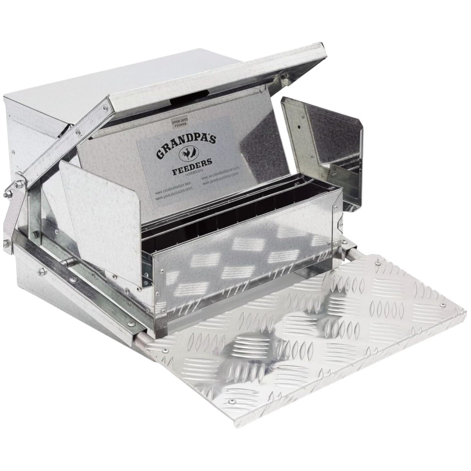 Grandpas Feeders Automatic Chicken Feeder - 40lbs Capacity