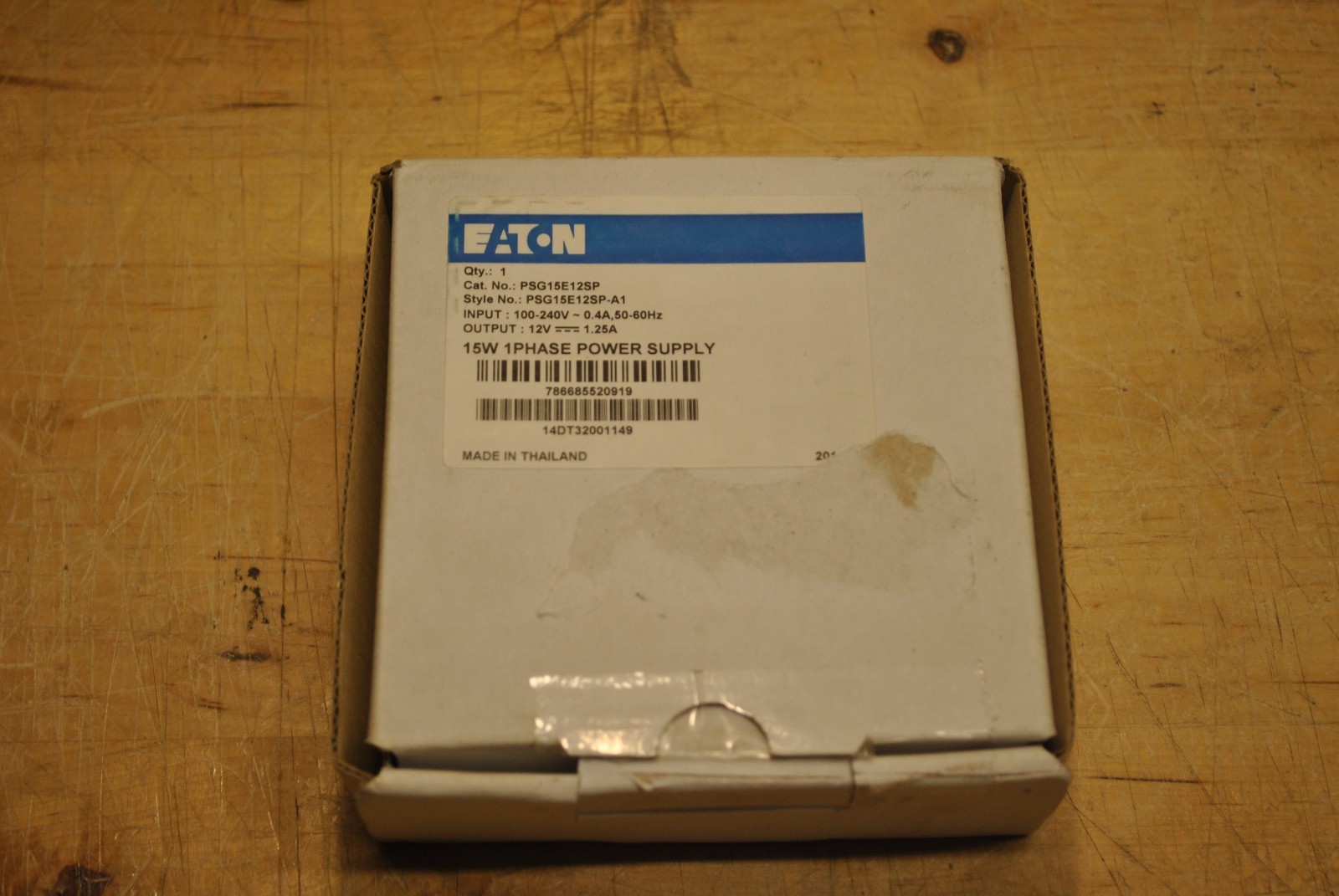 Eaton PSG15E12SP 15W 1Phase DC Power Supply