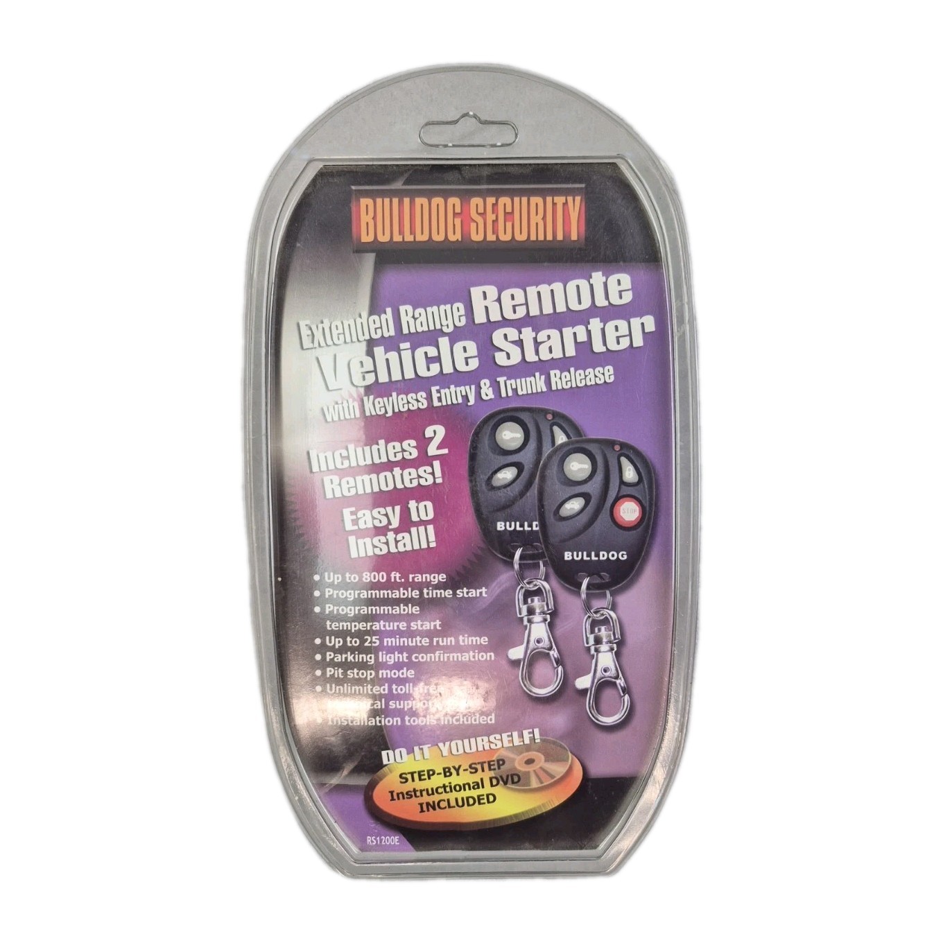 Bulldog Security Remote Vehicle Starter Includes 2 Remotes