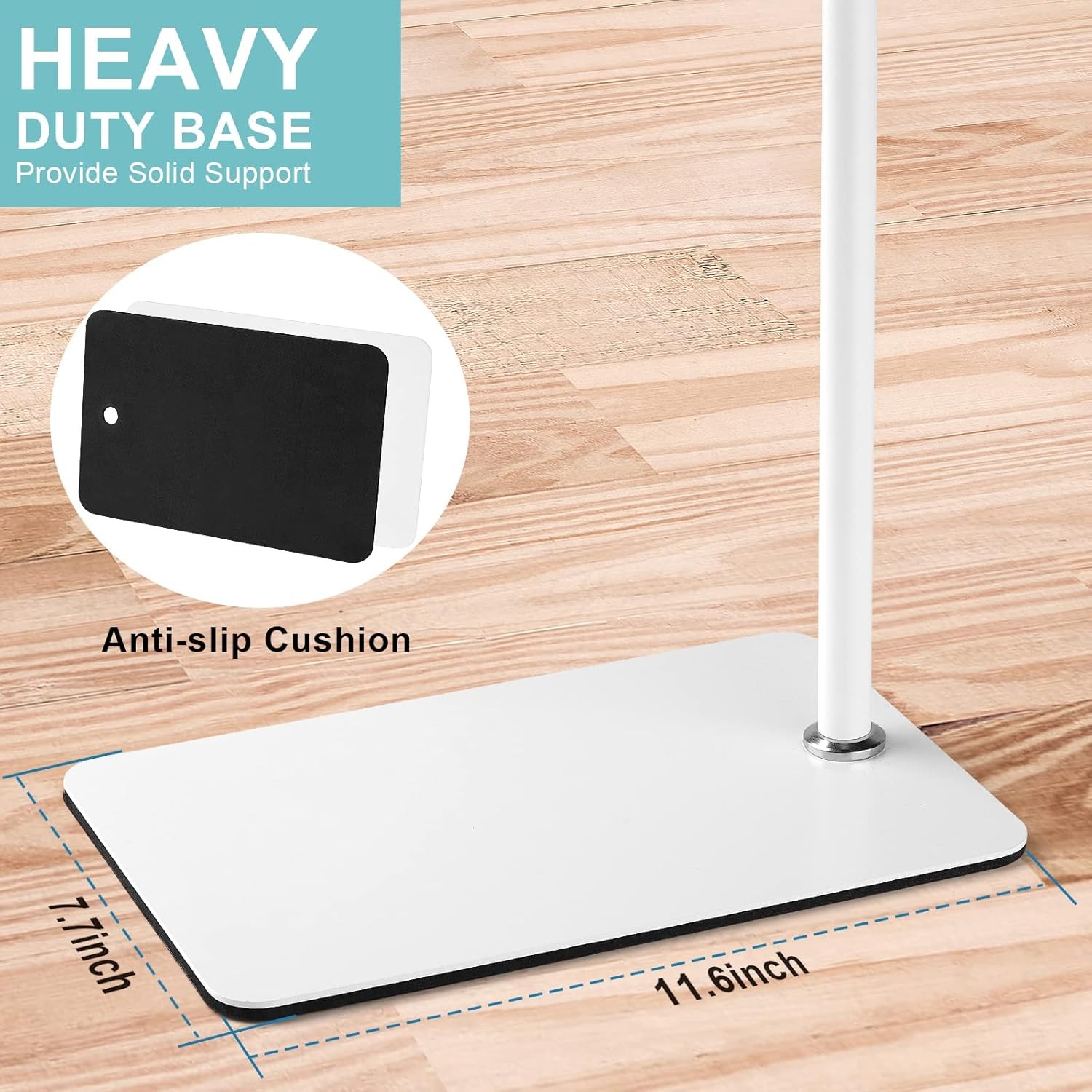 Adjustable Baby Monitor Floor Stand 68.8in, Universal 1/4 Threading