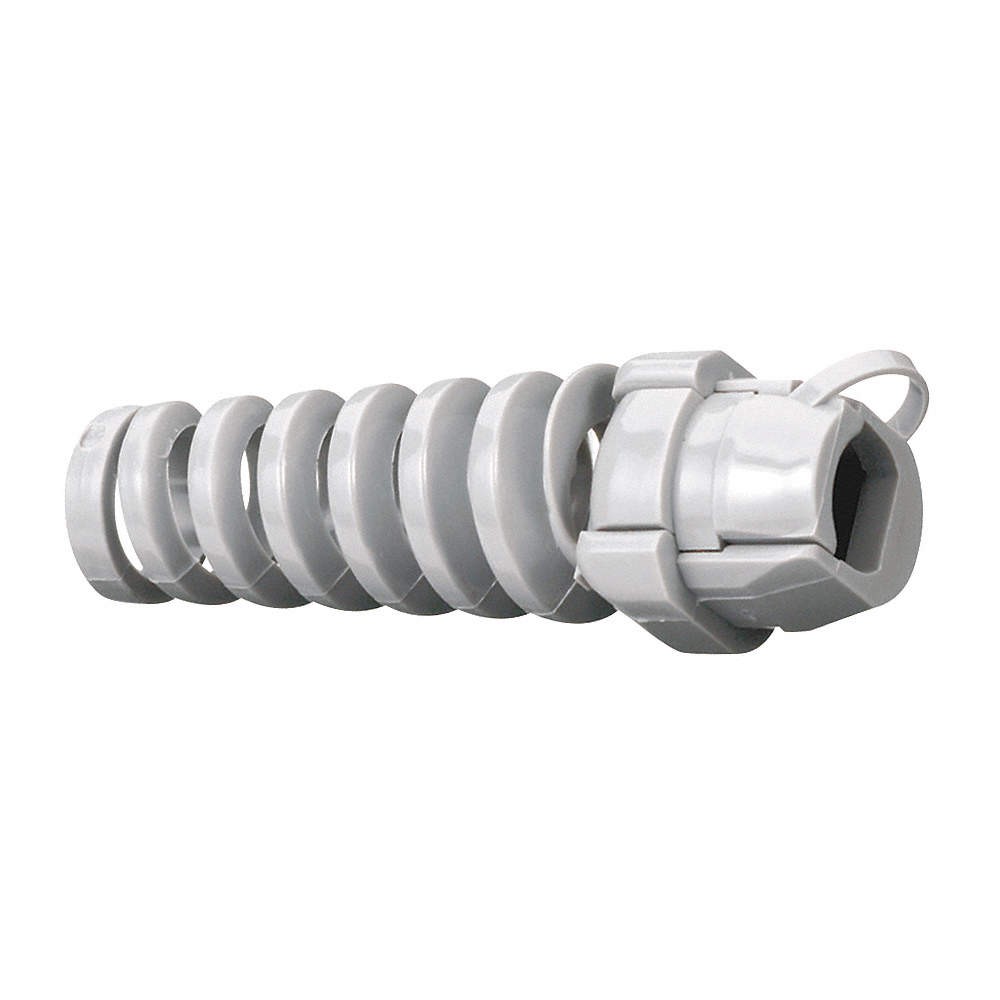 HUBBELL WIRING DEVICE-KELLEMS HS1001G Connector,Nylon,L - Strain Relief 1.32in 6