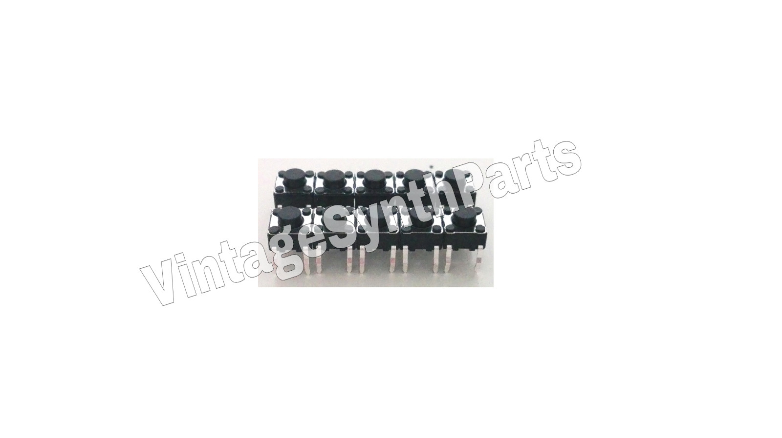 Korg A3 set of 10 tact switches, panel switches pushbuttons 4.3mm