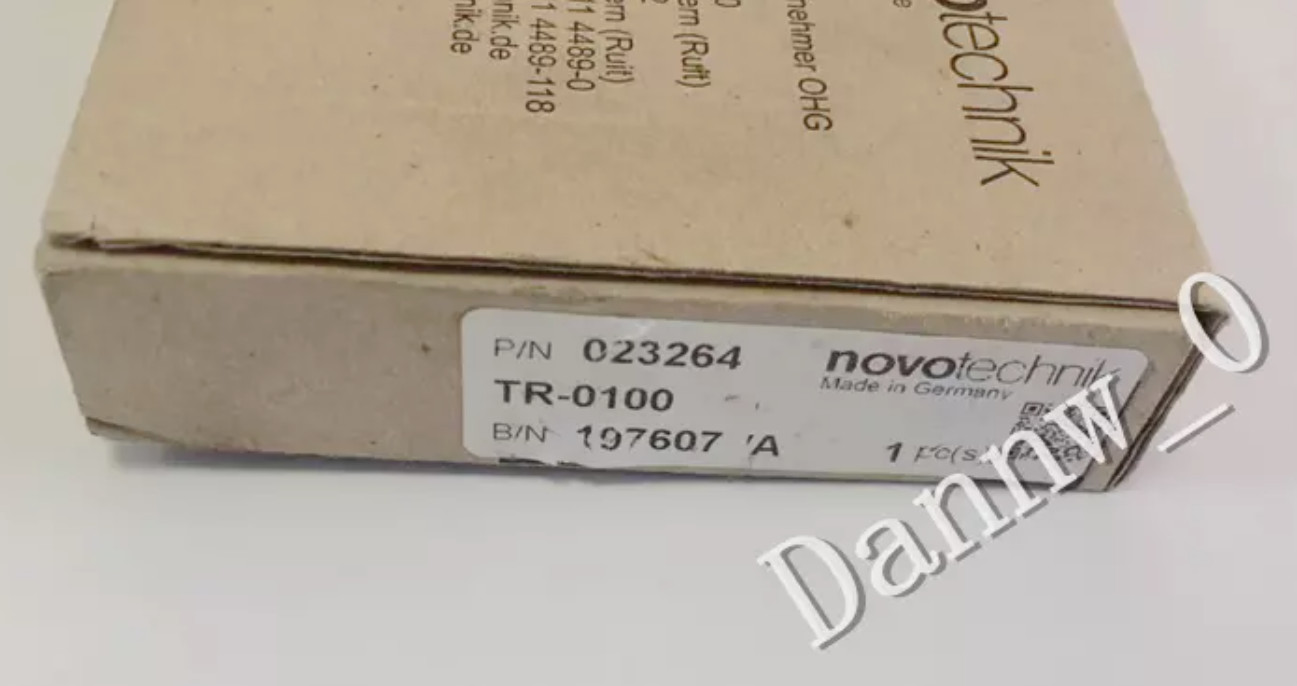 1pcs NEW NOVOtechnik displacement sensor TR-0100