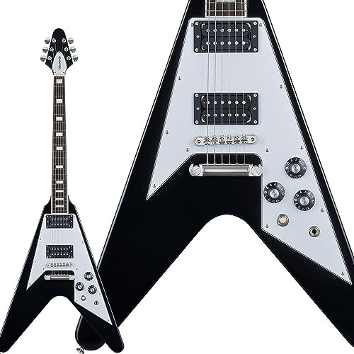EDWARDS E-FV-LTD Black Electric Guitar with gig bag