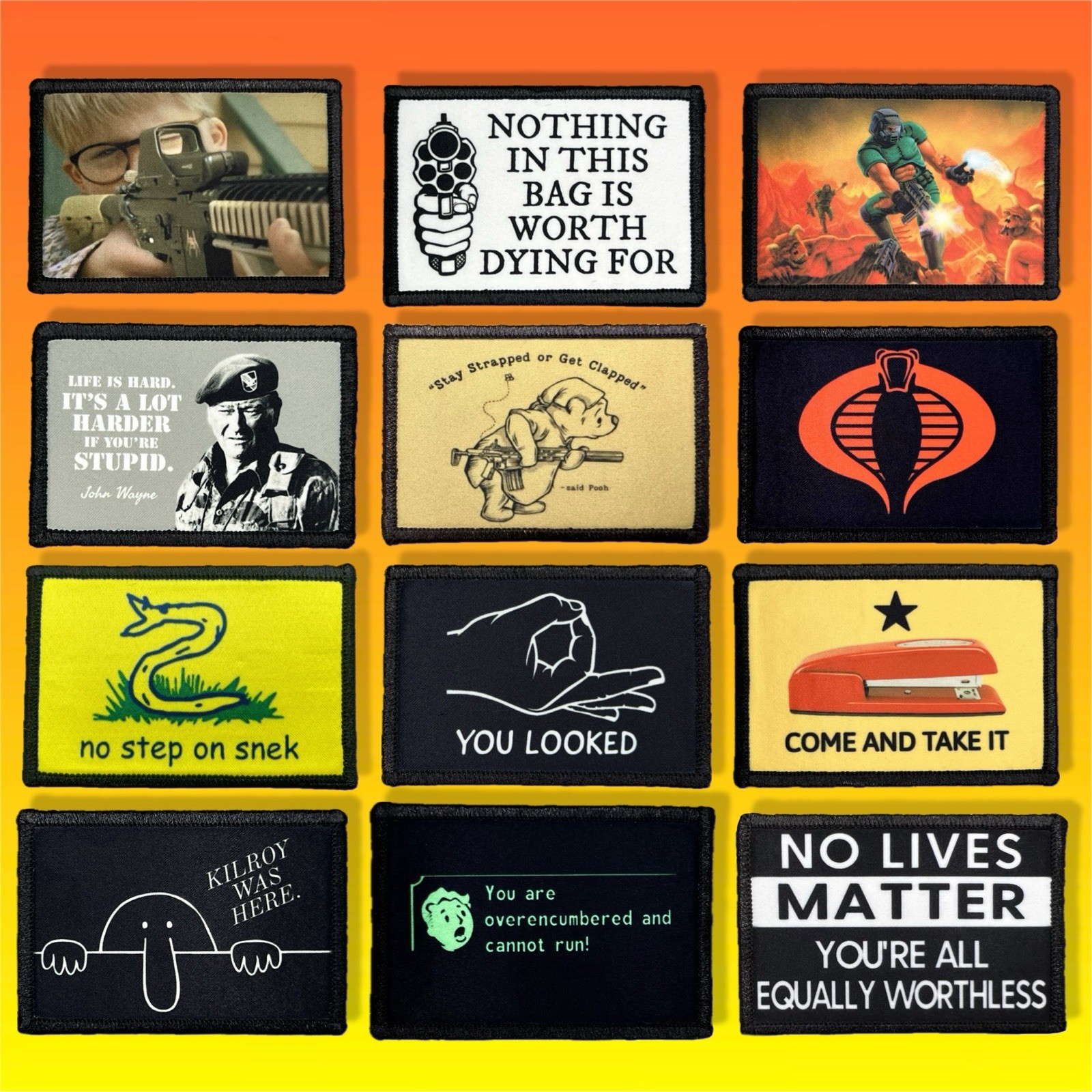 Kid Rock Patch Morale / Military ARMY Tactical Band Hook & Loop