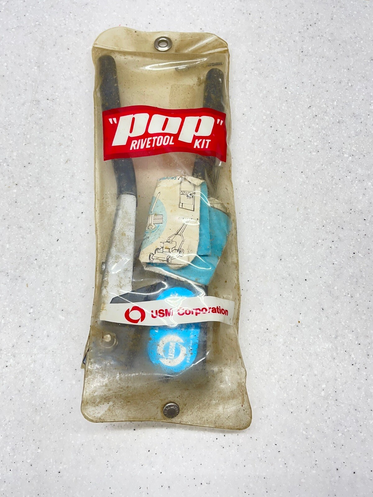 Hand Riveter Pop Rivet Tool Kit USM Corporation