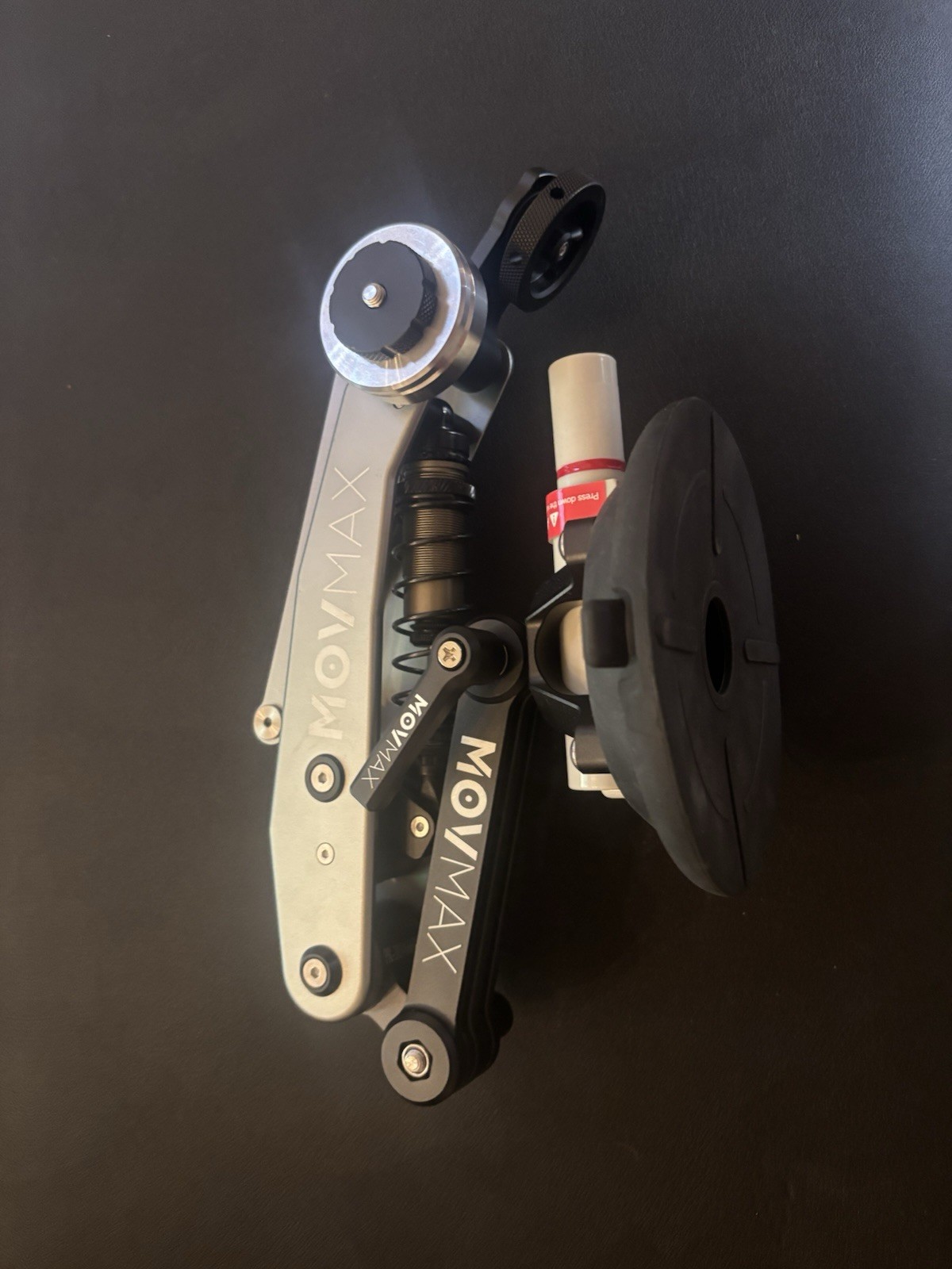 MOVMAX Blade Arm Camera Stabilizer Support Arm w/ Suction Cup Mount Base