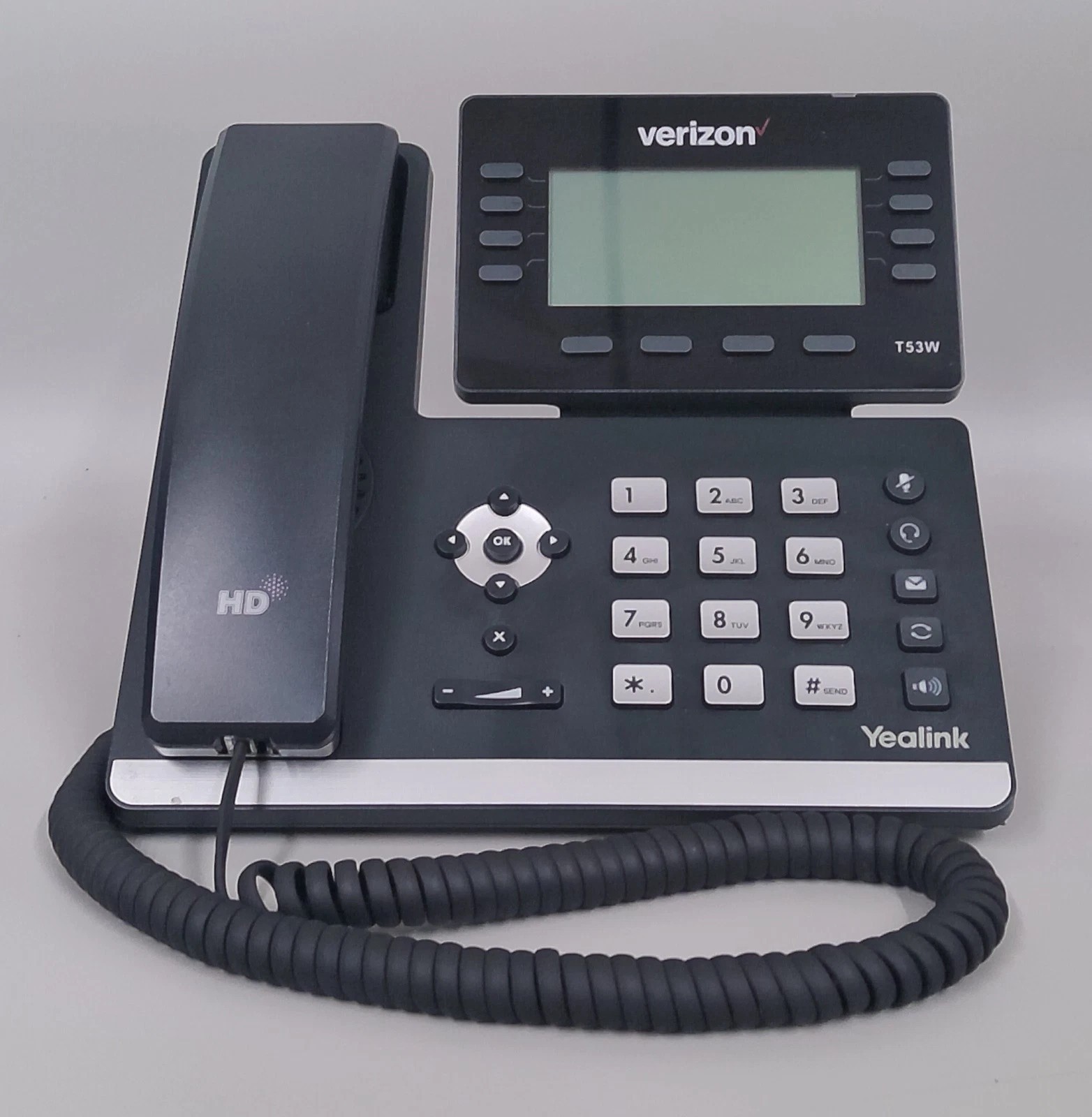 Yealink SIP-T53W IP Phone Business IP Phone with BT & Wi-Fi Black - New