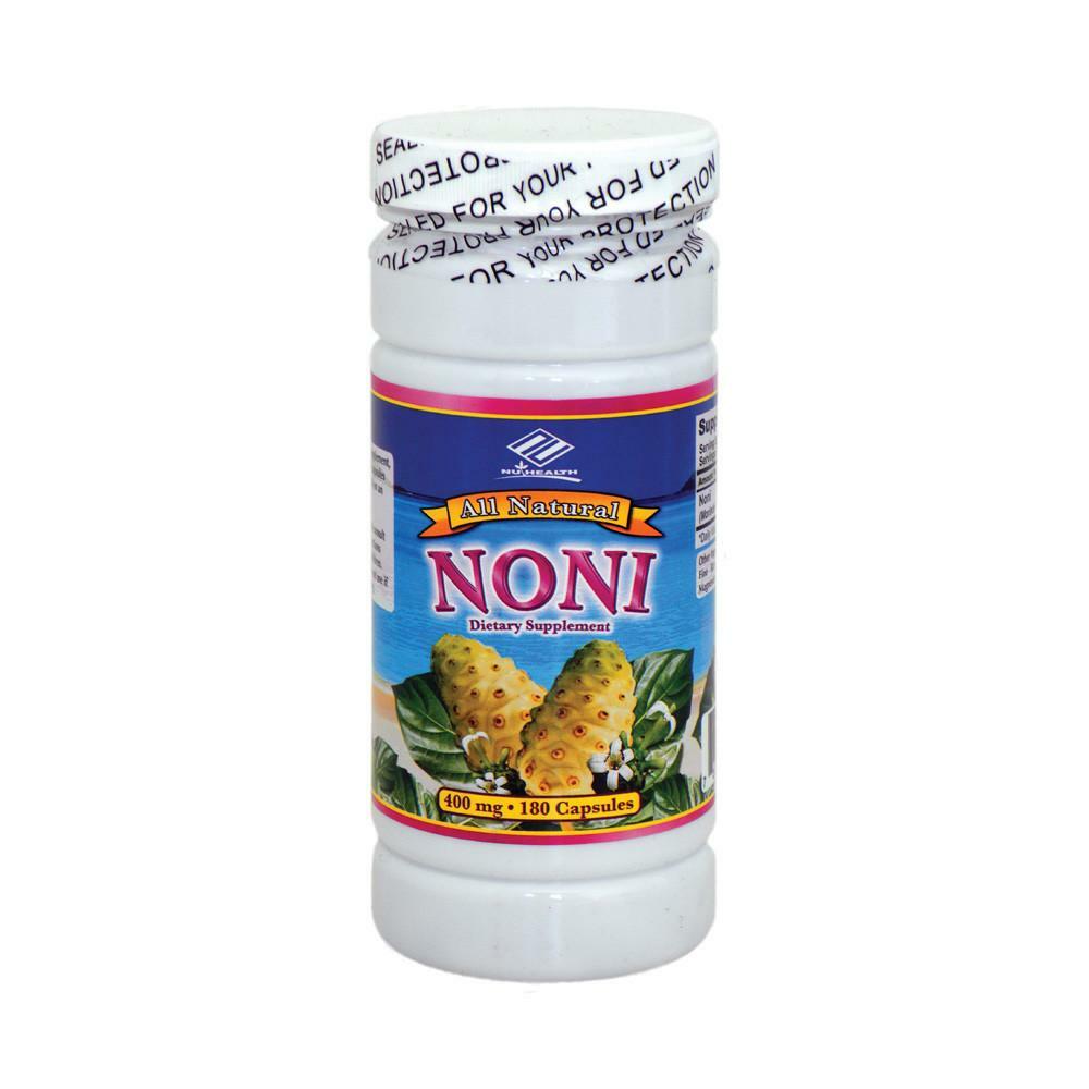 All Natural Noni 400 mg  180 Capsules,  6 Months Supply