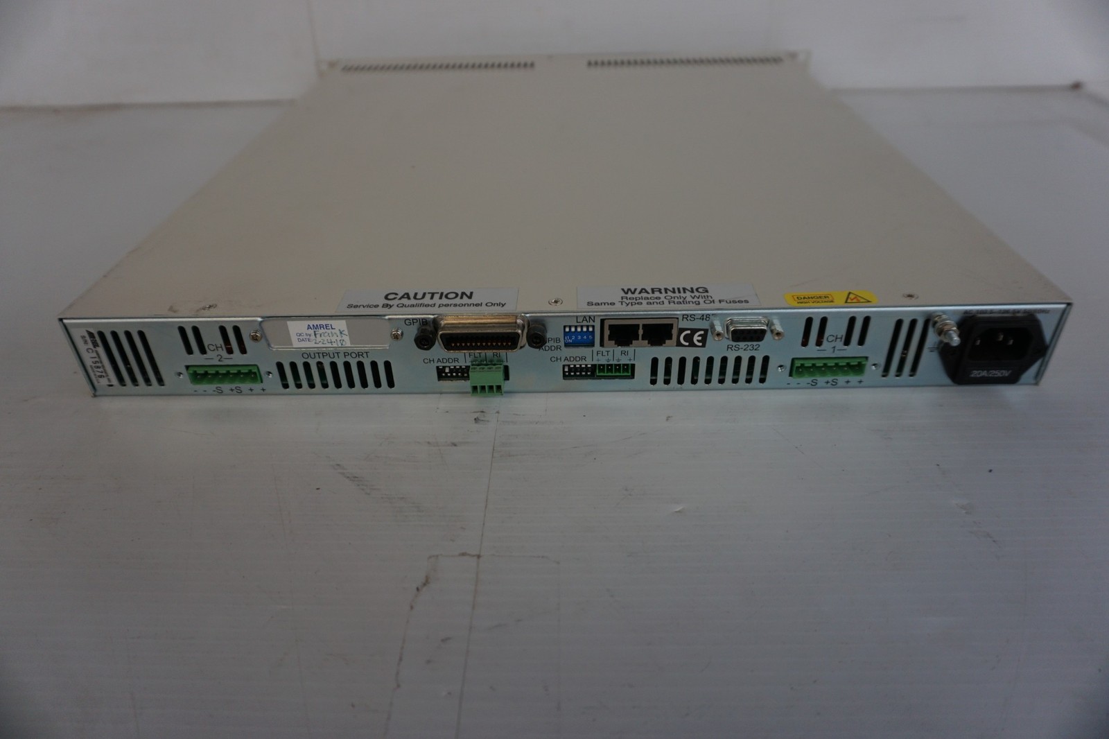 ^^ AMREL SPD-50-7-K0E0 PROGRAMMABLE DC POWER UNIT (JGL3)