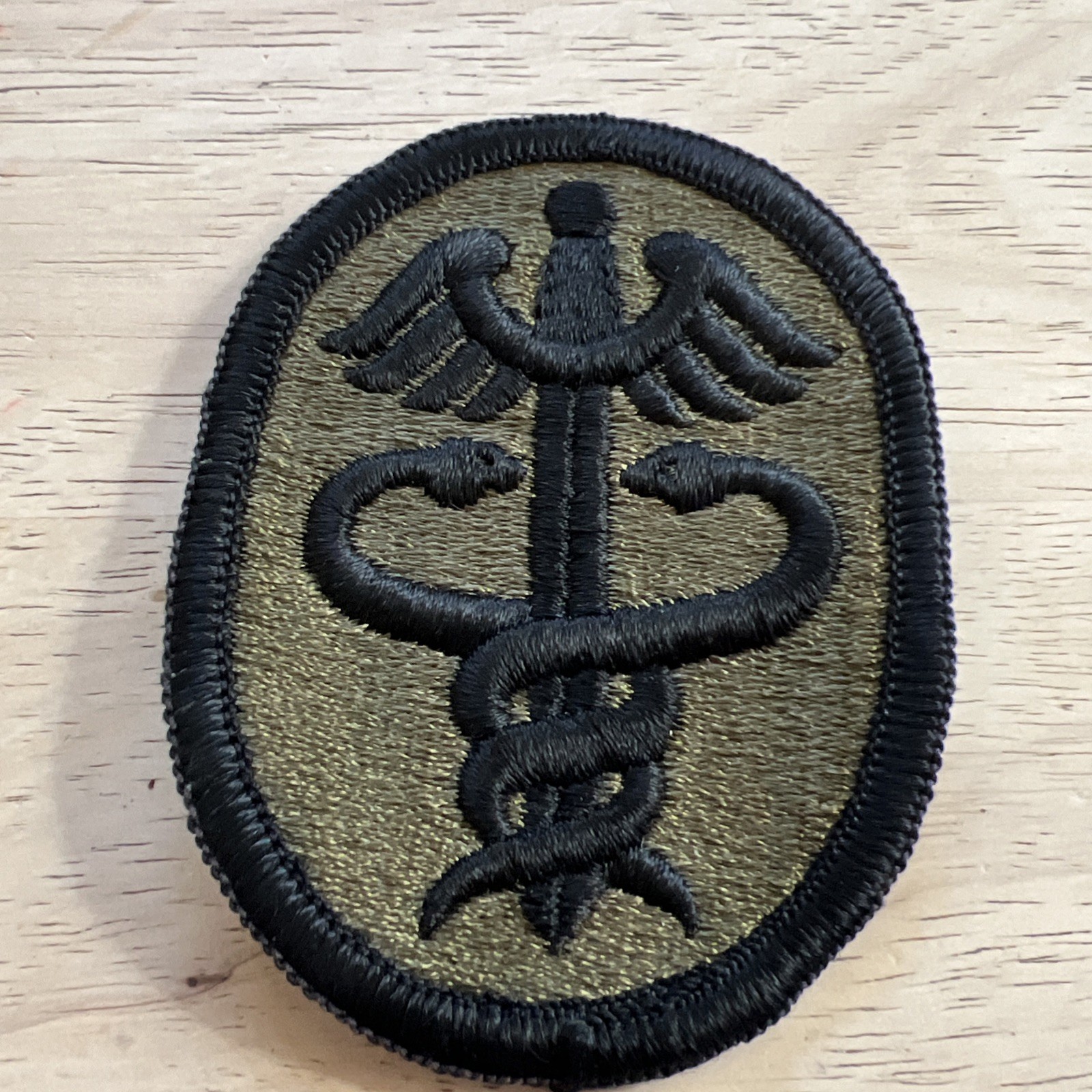 US Army - Health Services Cmd. Subdued Patch (sew-on)