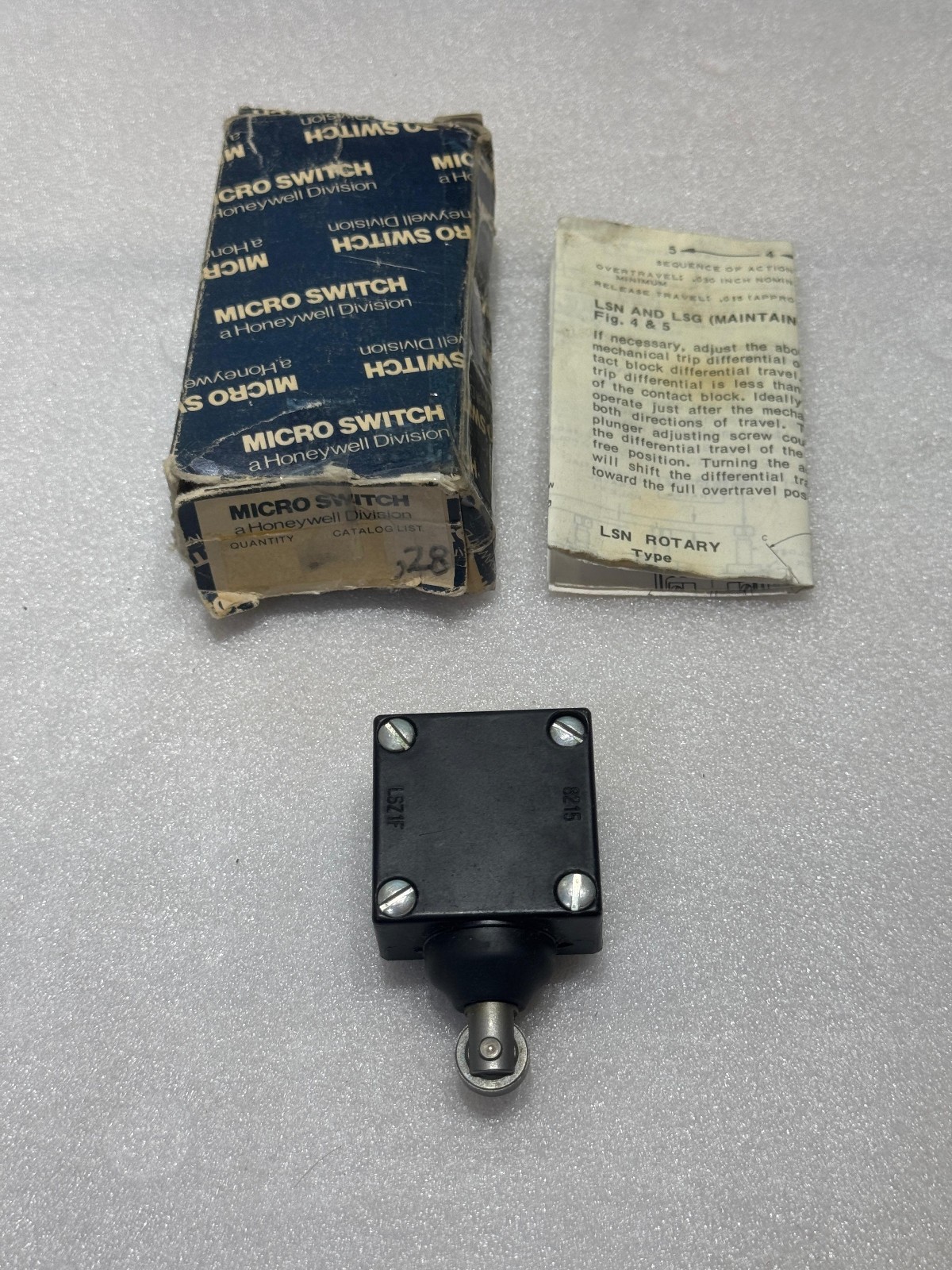 Honeywell Micro Switch LSZ1F