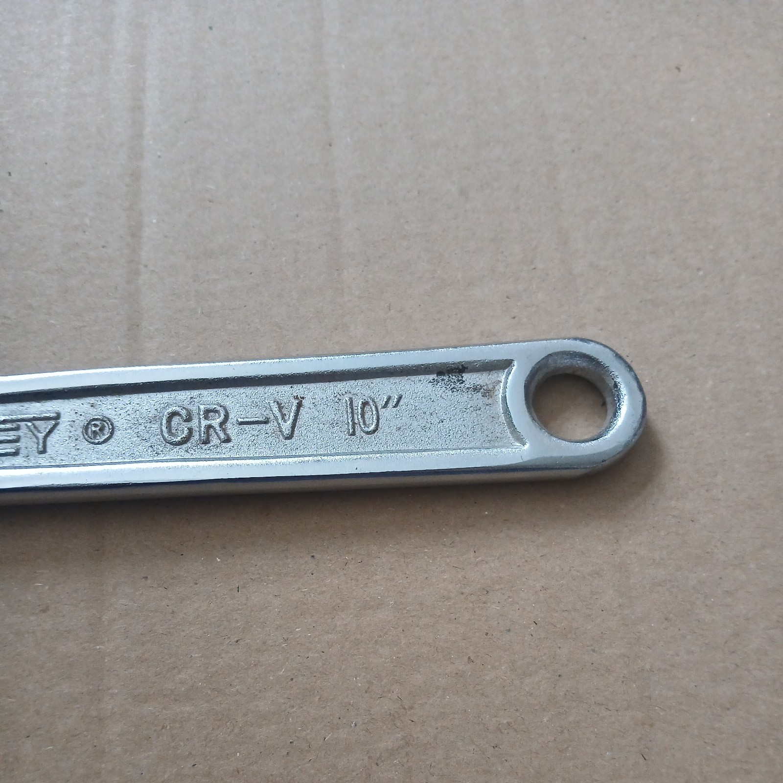 Valley 10" Adjustable Spanner, CR-V