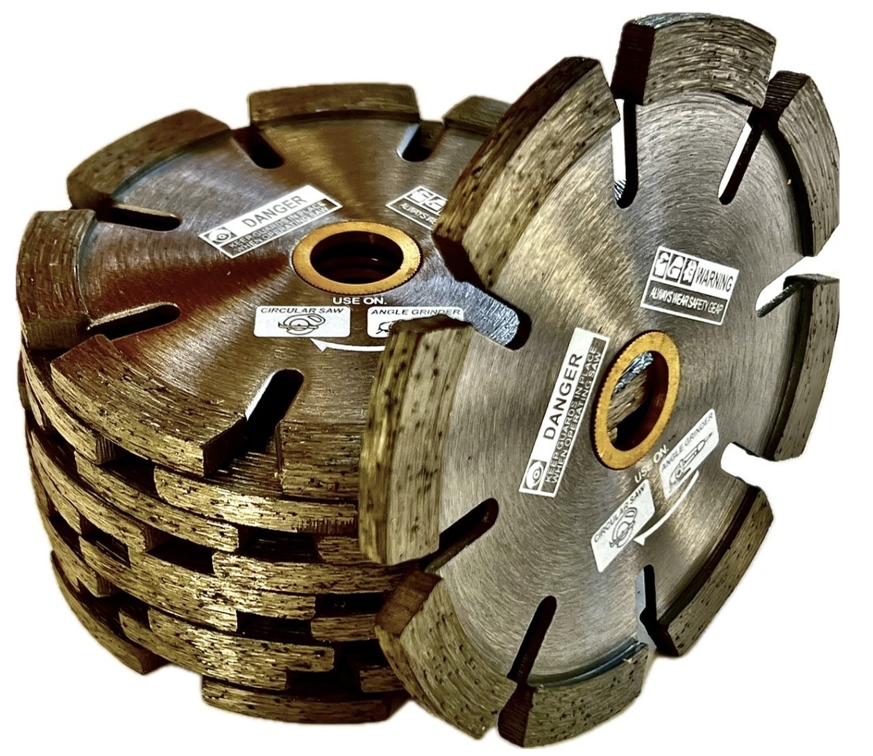 4.5'' x .250 Tuck Point Diamond Blade for High psi mortal removal (10pk)