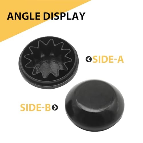 2Pcs 55155765AA Front Windshield Wiper Arm Nut Cover Cap, Replacement for