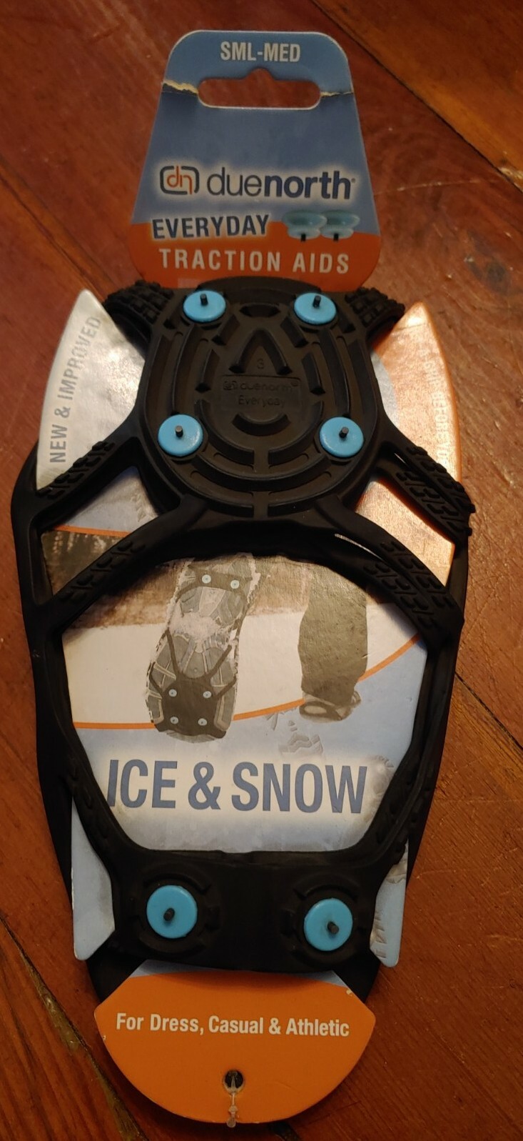 New Due North Everyday Traction Aide As SM-Med *ice snow* dress casual athletic