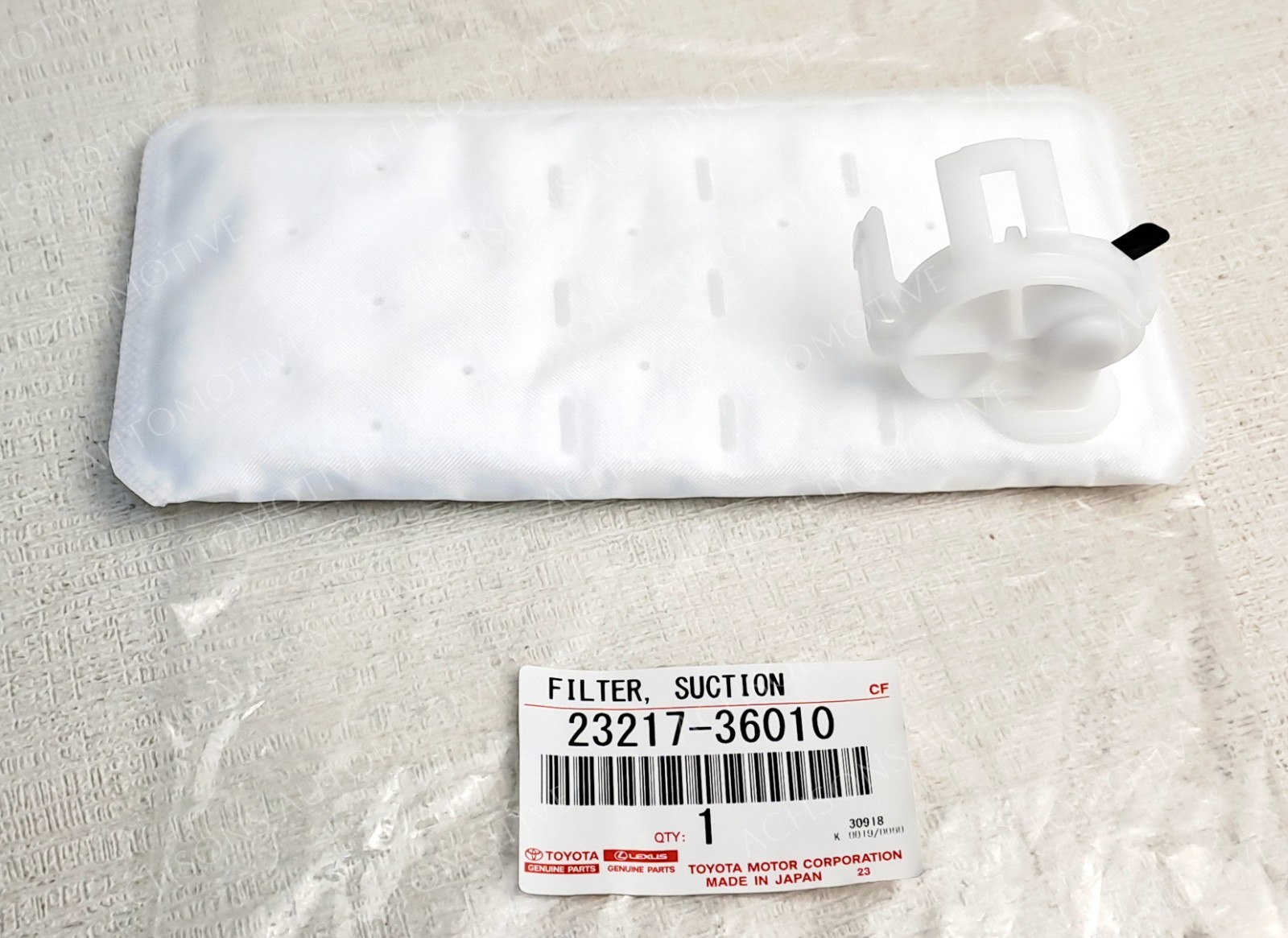 23217-36010 Lexus NX200t NX300 NX300h Genuine Fuel Pump Filter NEW OEM