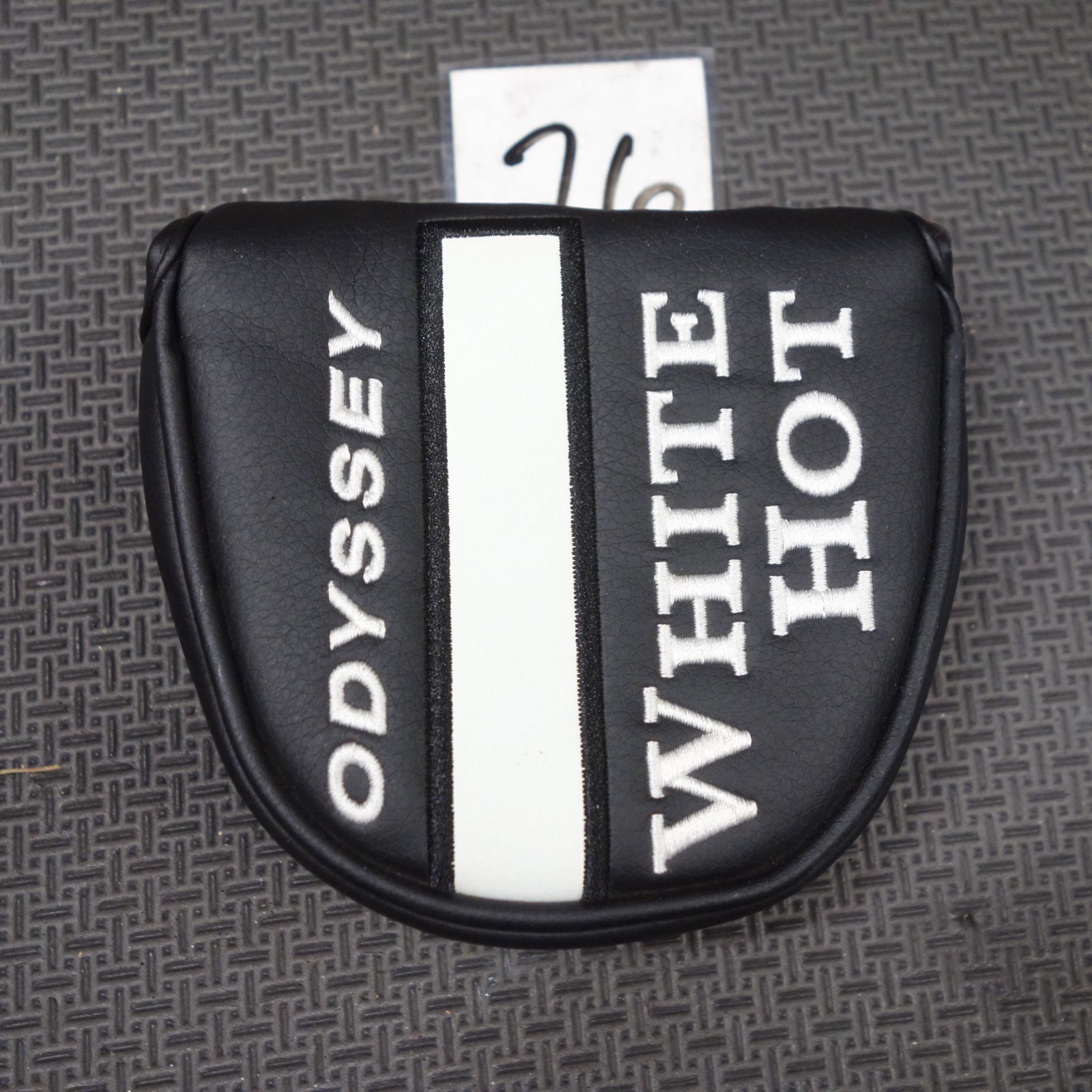 Odyssey Golf White HOT Mallet putter head cover fast ship 260109 !