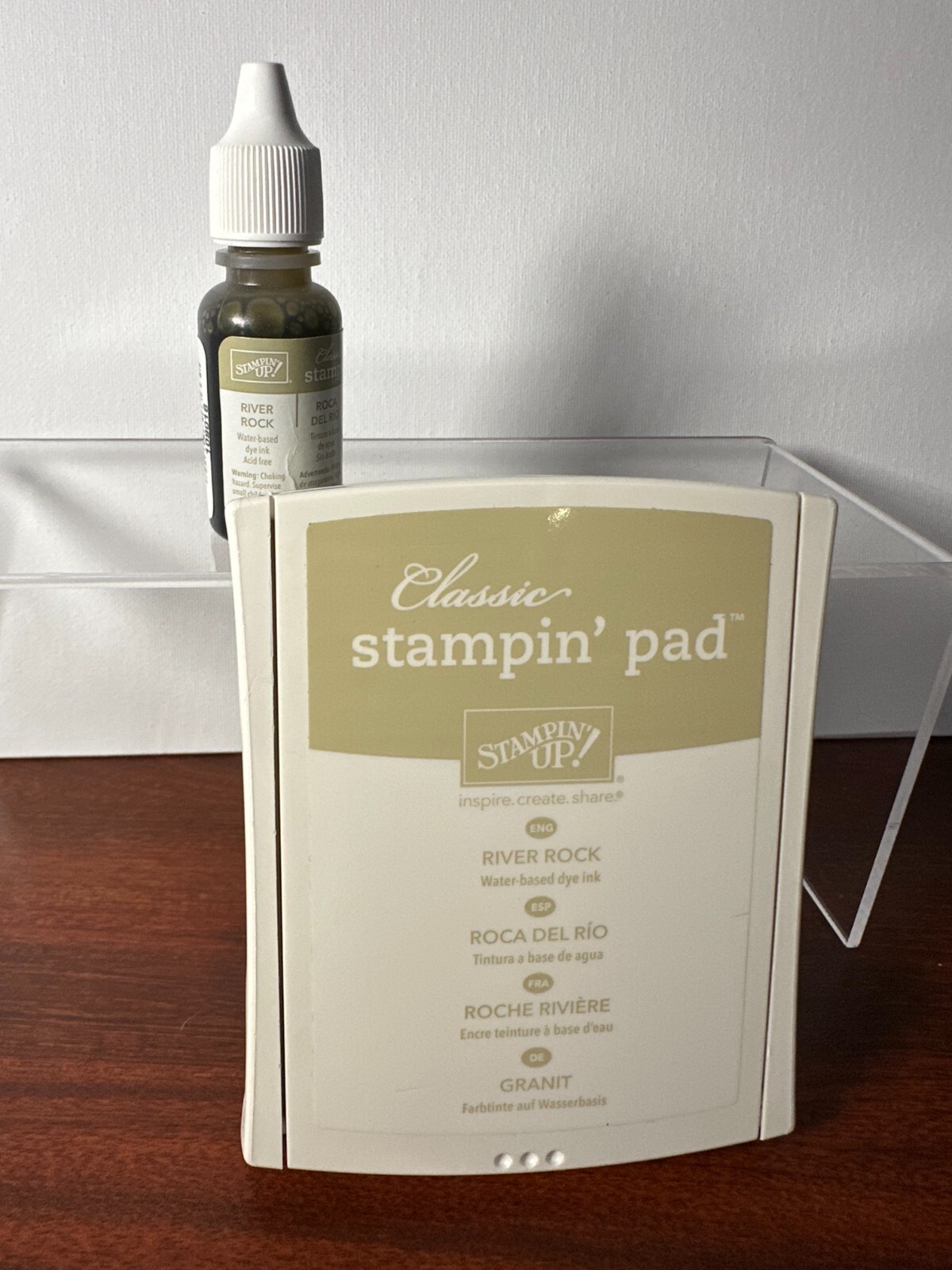 Stampin Up Classic Ink Refill & Pad ~ River Rock ~ P2