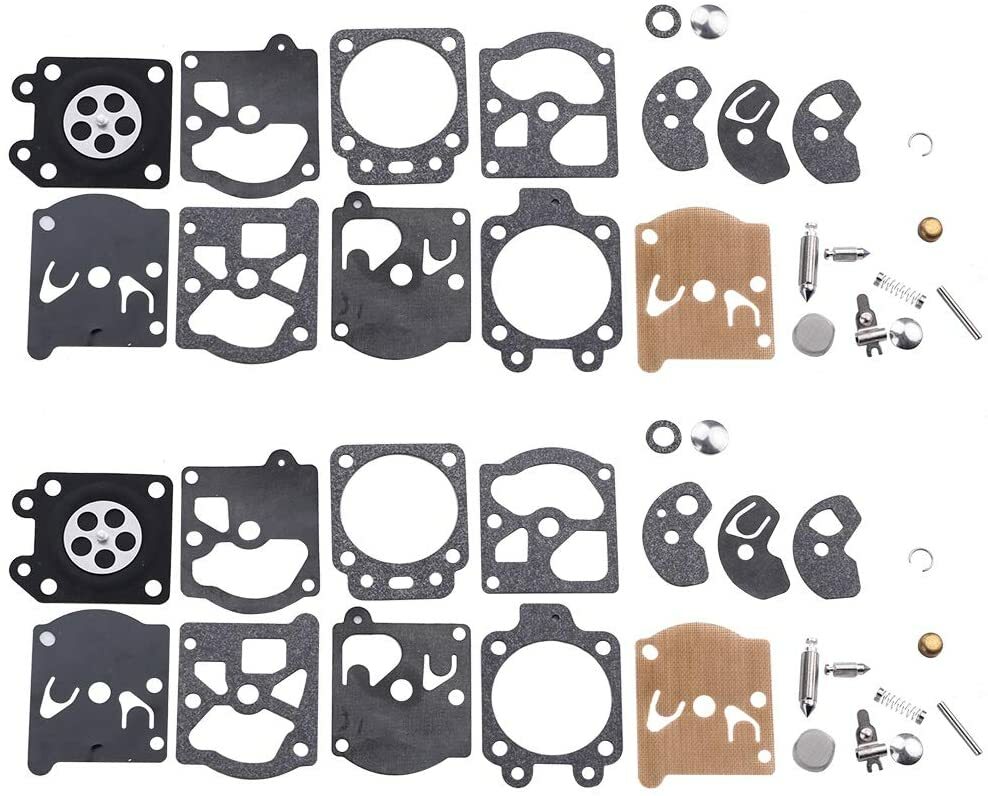 2 Pack Carburetor Rebuild Kit For Weed Eater HP22 HP22T HP28 HP28P HP30 HP30SB
