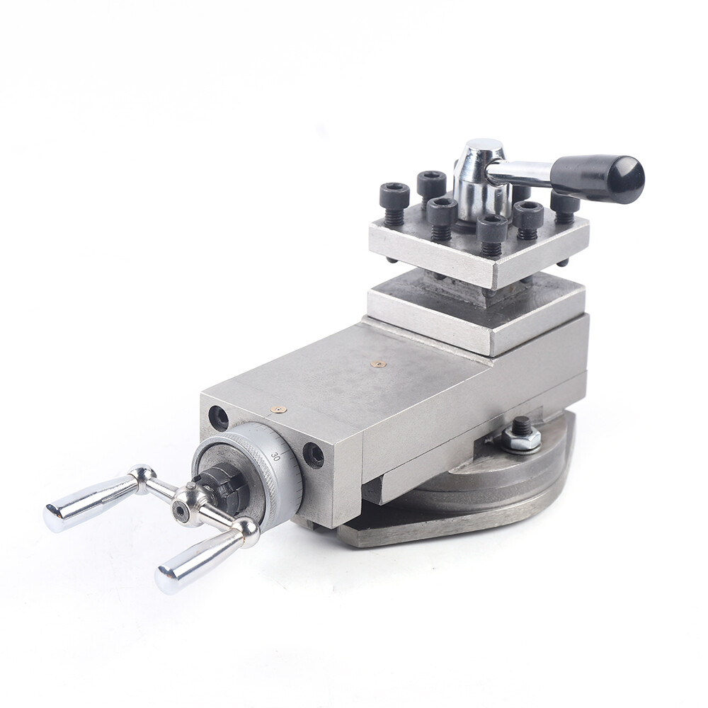 AT300 Lathe Tool Post Assembly Metal Lathe Machine Tools Holder 80mm Universal