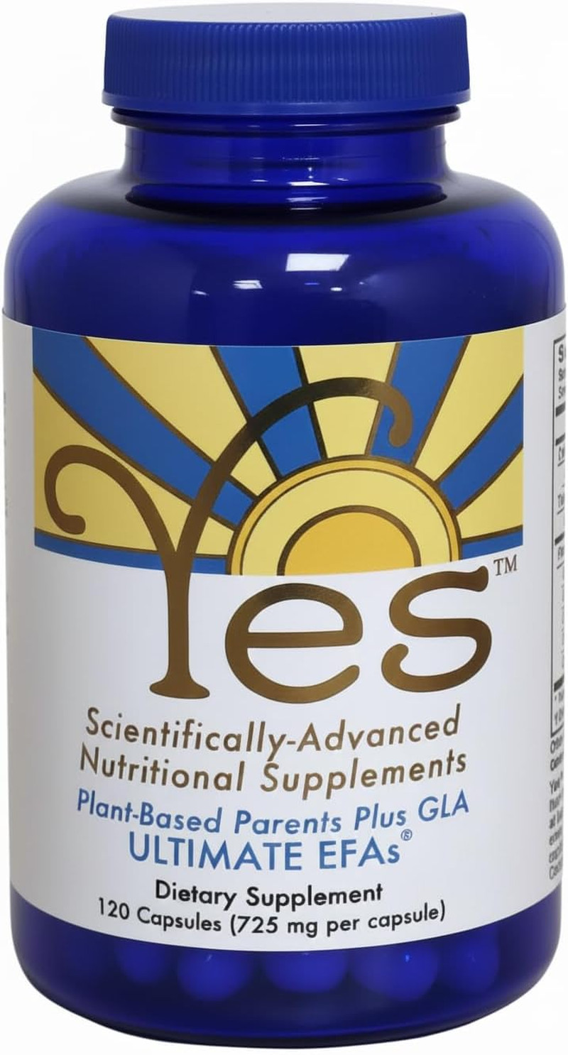 YES Plant-Based Omega 3-6-9 – Burpless Fish Oil Alternative – 120 Capsules | Mad