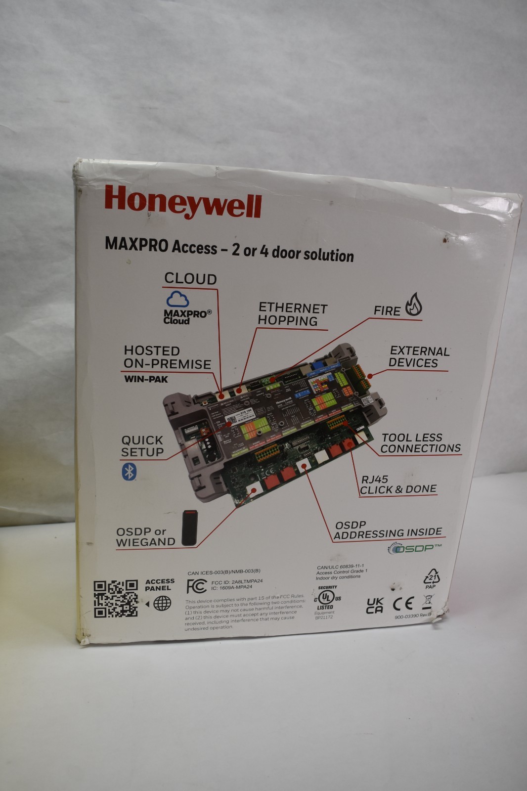 Honeywell MPA4MPSU Maxpro Access 4 Door Controller & Enclosure MPA-MAXPRO New