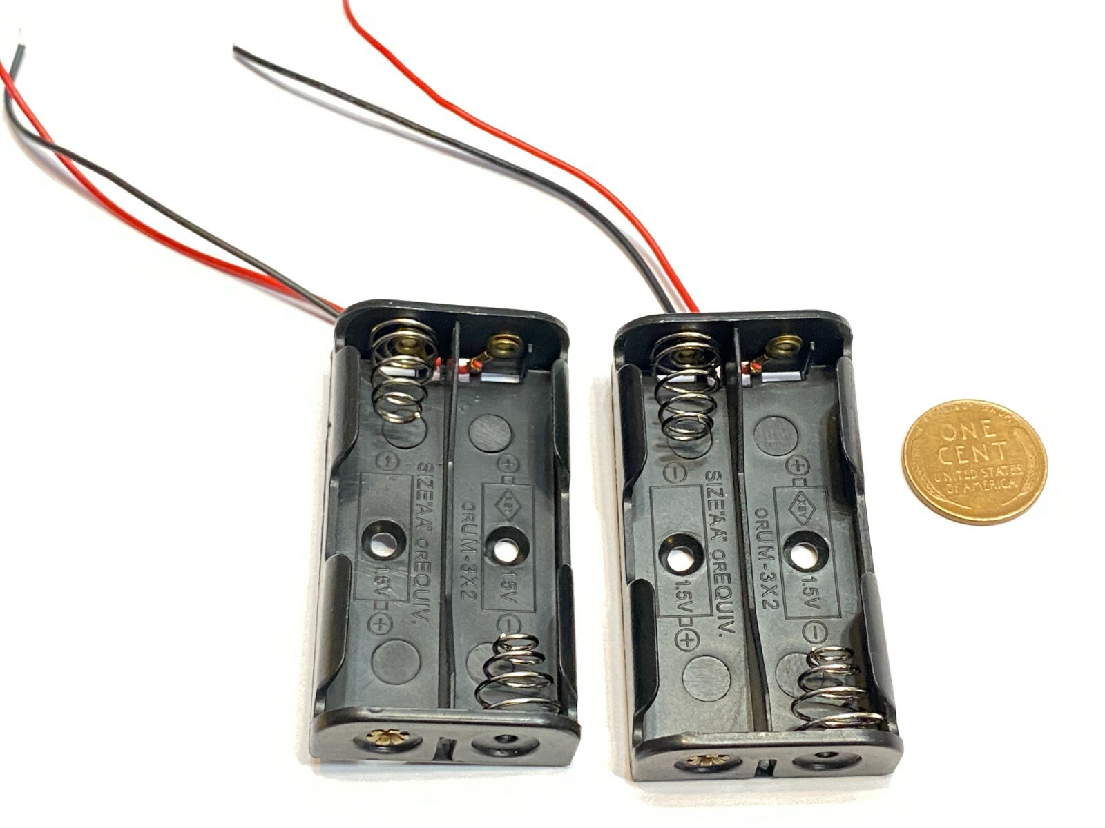 4 x AA DIY Battery Holder Case Box Base 3V Volt PCB Mount wired B23