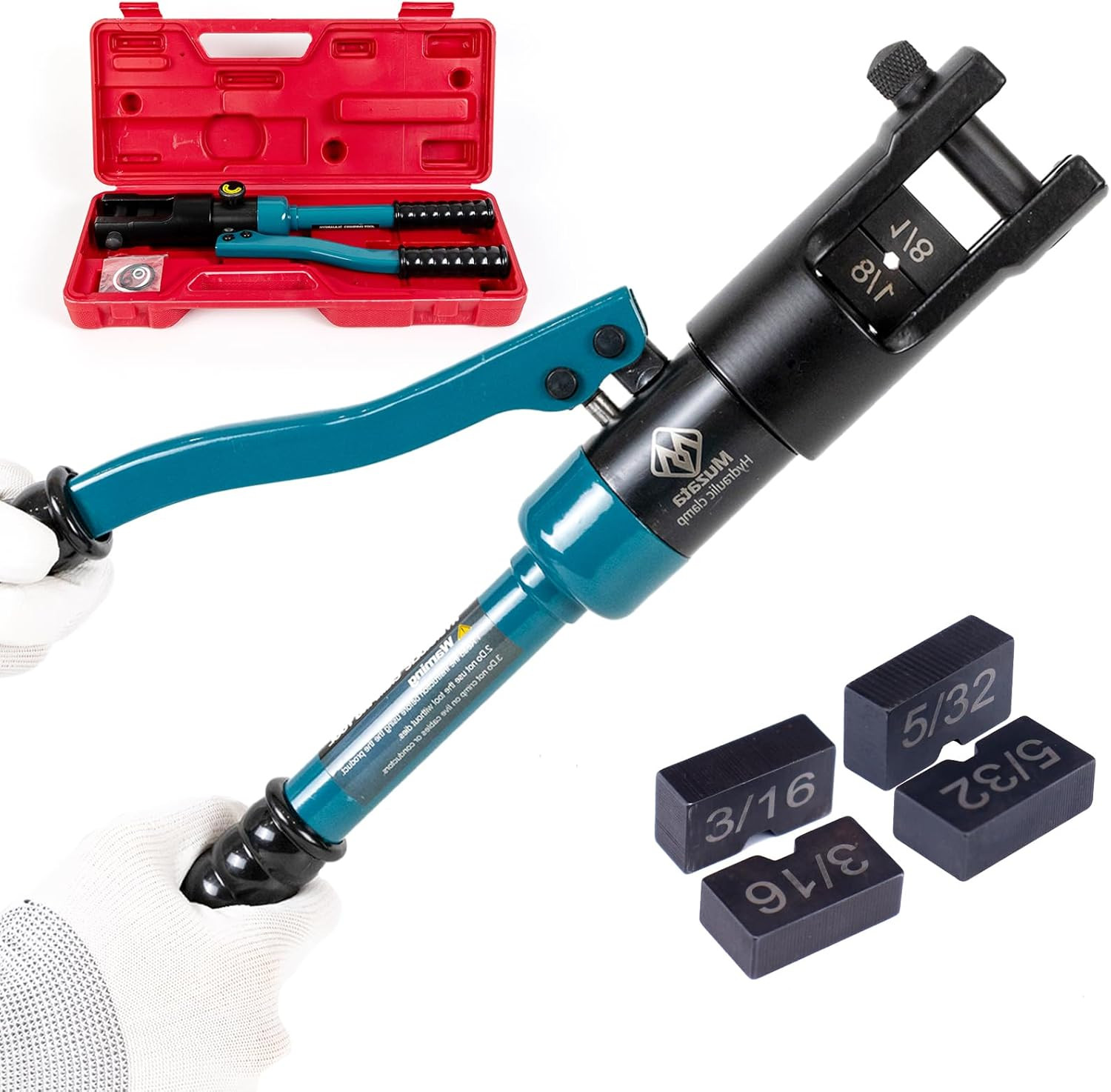 Upgraded Custom Cable Railing Crimping Tool Hydraulic Crimper Hydraulic Crimping