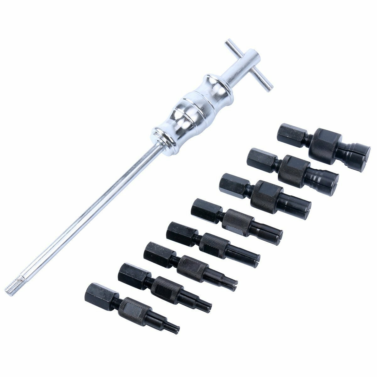9pc Blind Hole Inner Bearing Puller Set Remover Slide Hammer Internal Kit 8-32mm