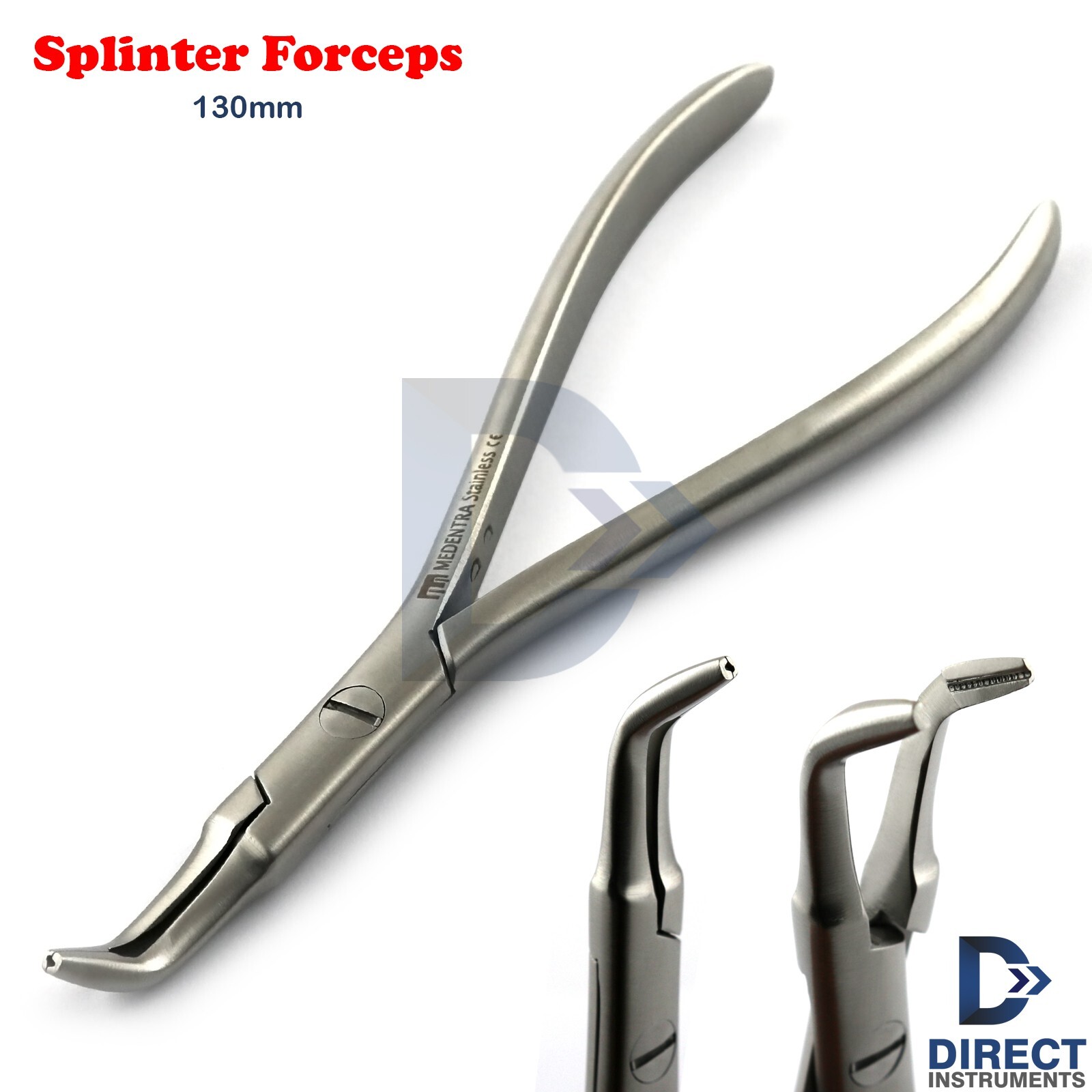 Dental Splinter Forceps Universal Pin Holding and Nerve-Broaches Endo Pliers
