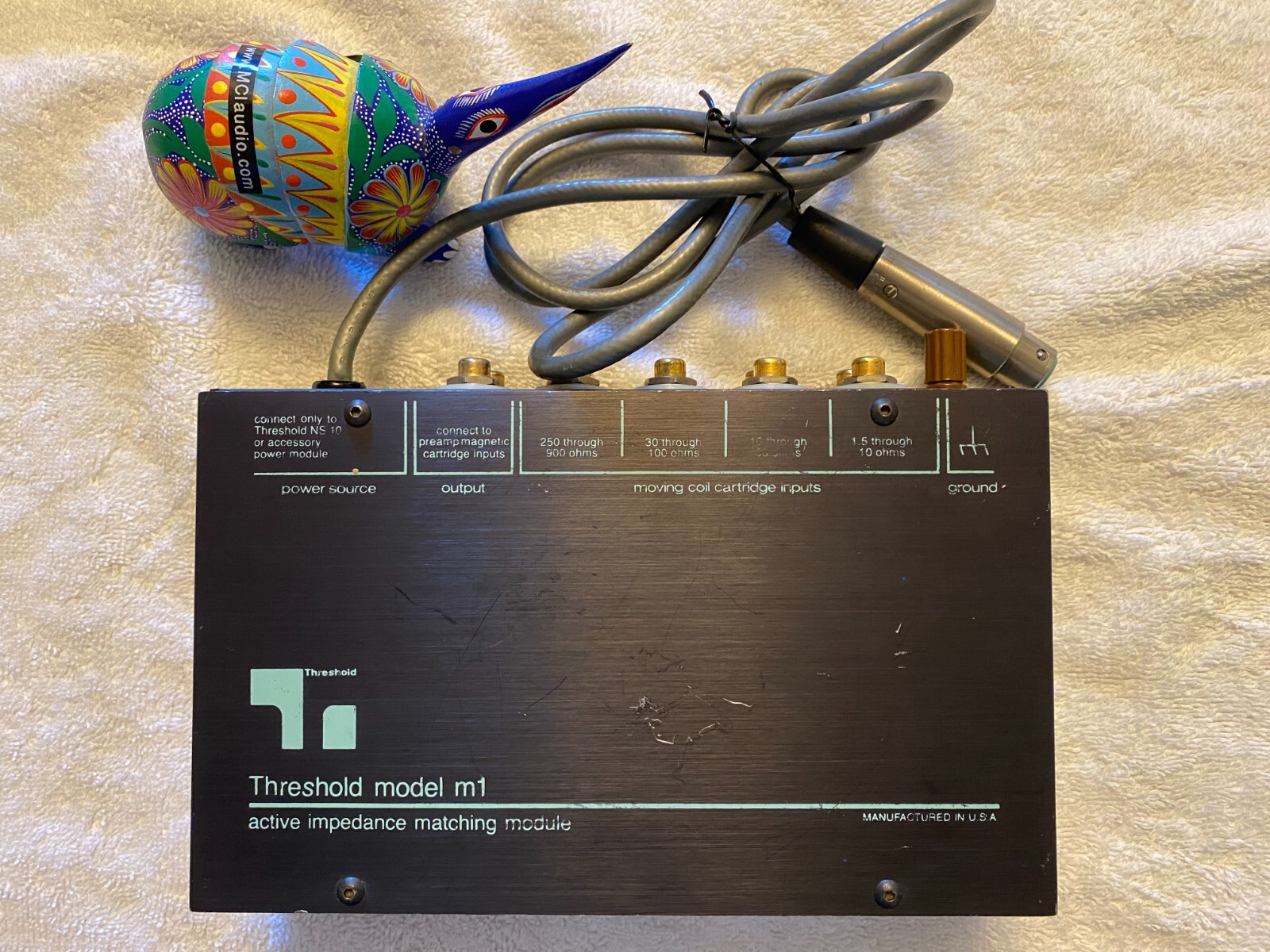 Threshold M1 Active Impedance Matching Module, all new caps