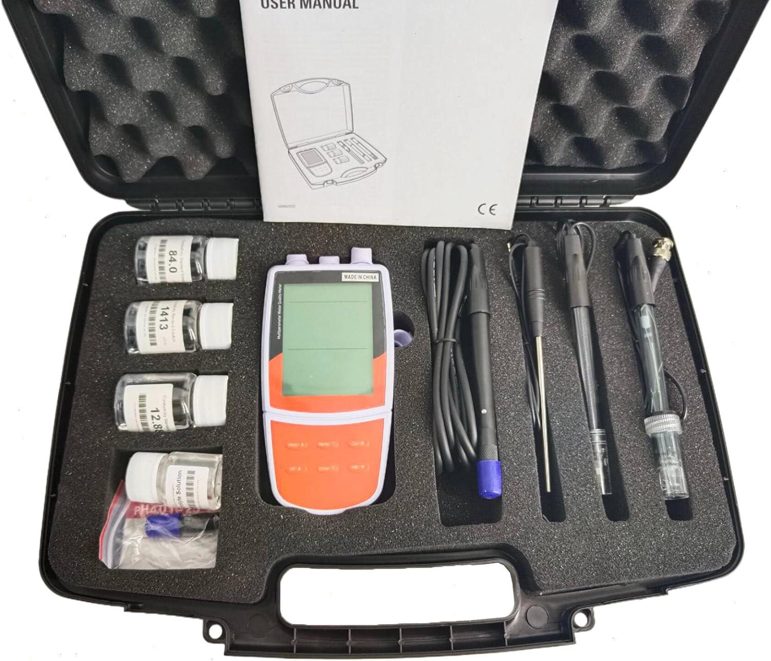 Multi Parameter Water Quality Analyzer with Solution PH Range -2.000~20.000pH