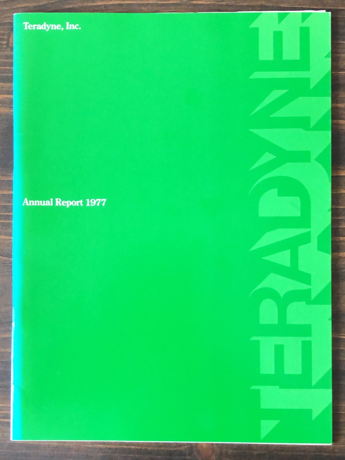 1977 Teradyne, Inc. Annual Report